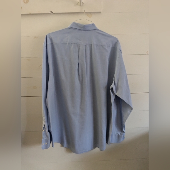 Men's Izod Button Down Shirt Gray Size XL - Picture 3 of 6